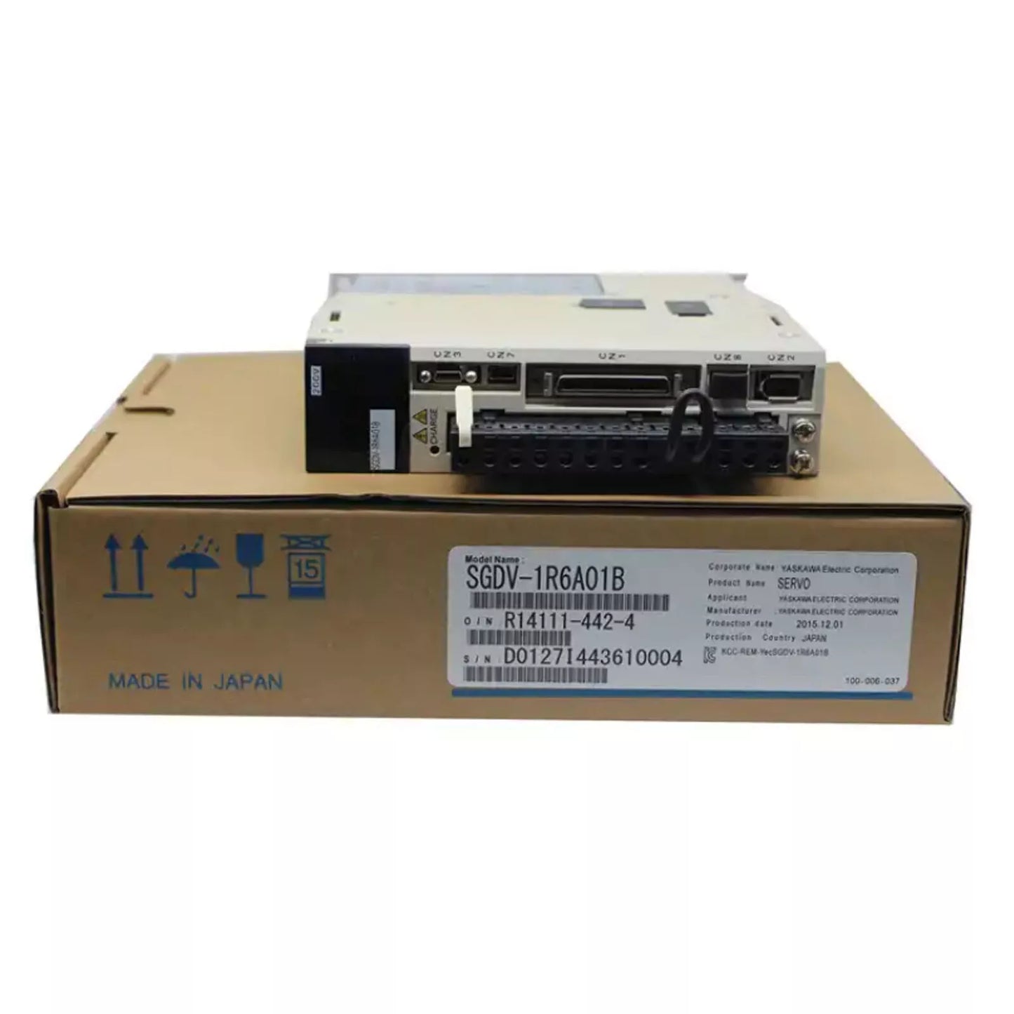 Yaskawa SGDV-1R6A01B AC Servo Drive, Made in Japan, Industrial Automation Part