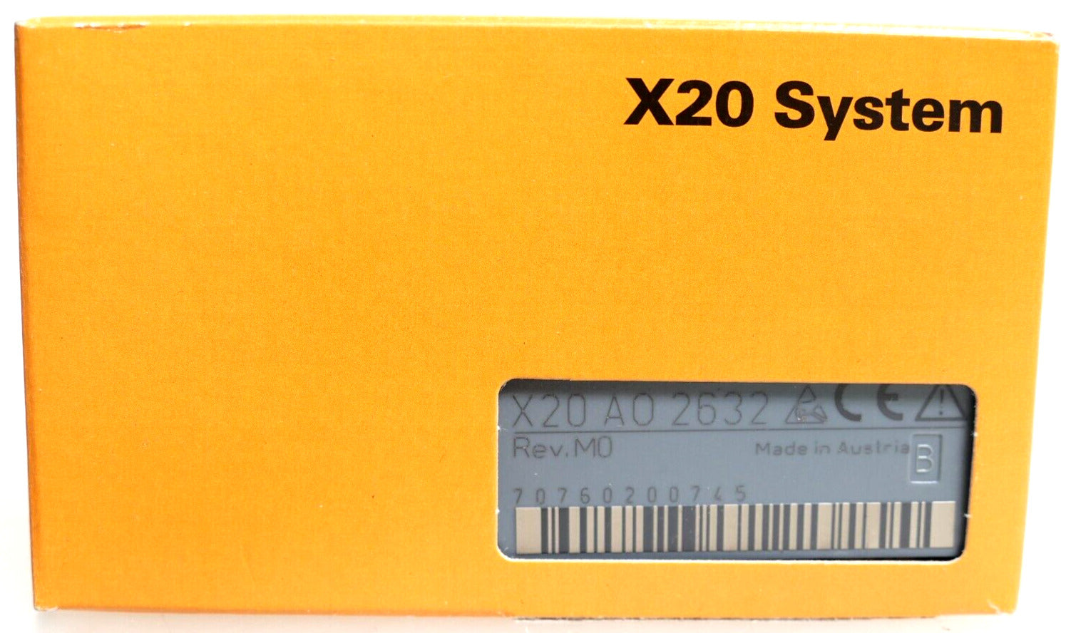 B&R X20 System X20 AO 2632 Analog Output Module Box - Made in Austria