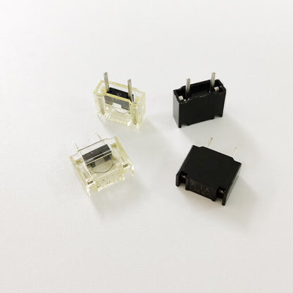 FANUC A03B-0815-K001 screen parts, clear and black plastic, industrial automation components