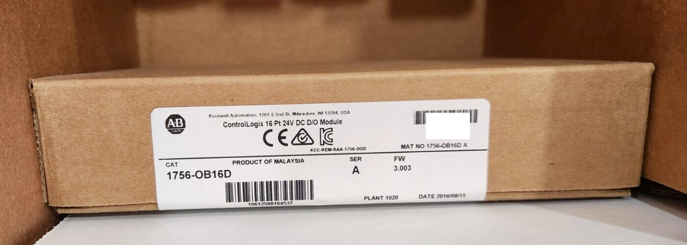 New Sealed Allen-Bradley AB 1756-OB16D /A ControlLogix PLC DC Ouput Module ！