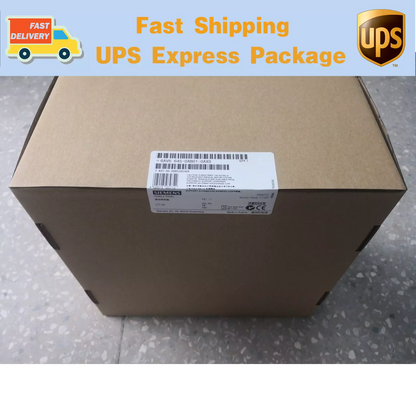 Siemens SIMATIC Mobile Panel 177DP, packaged in a brown box with UPS Express Package for fast delivery