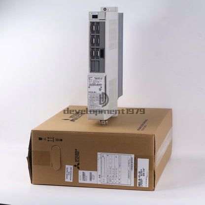Mitsubishi MDS-B-V1-20 Servo Drive in box. Spare parts for industrial automation equipment. New condition.