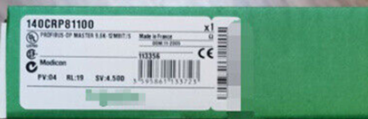 Schneider Electric 140CRP81100 Profibus Module Label