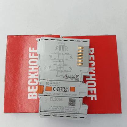 One Beckhoff EL3054 EL 3054 PLC Module New In Box Expedited Shipping TX