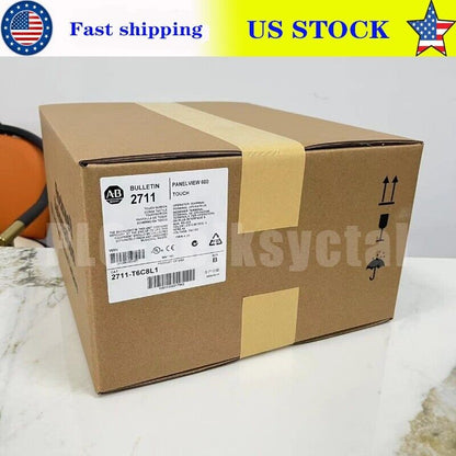 Allen-Bradley 2711-T6C8L1 PanelView 600 Touch Operator Interface box, fast shipping, US stock. Industrial automation parts