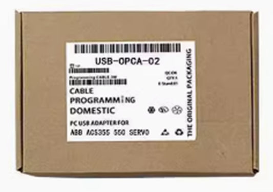 ABB USB-OPCA-02 programming cable for ACS355 550 servo drive, PC USB adapter, domestic version.