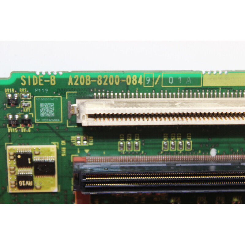 FANUC A20B-8200-0849 PCB board with SIDE-B marking, green circuit board, industrial automation part