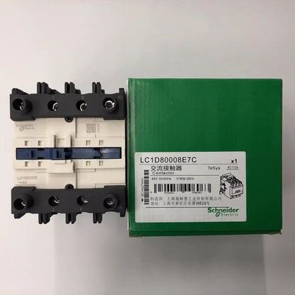 1PCS for Schneider LC1D80008E7C AC48V 2-open, 2-closed 4-pole AC contactor