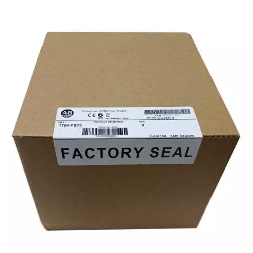 Allen-Bradley 1756-PB75 ControlLogix Power Supply Module Factory Sealed Box