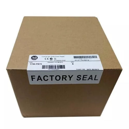 Allen-Bradley 1756-PB75 ControlLogix Power Supply Module Factory Sealed Box